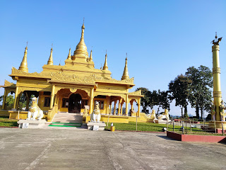 Golden Pagoda in the morning